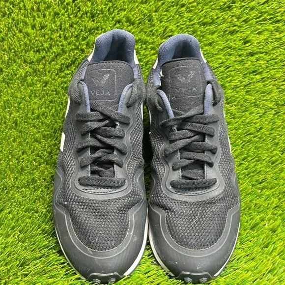 Veja SDU RT B-Mesh Womens Size 8 Black White Athletic Running Shoes Sneakers - Picture 5 of 10